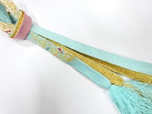 正絹　手組帯締め